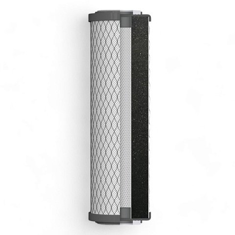Картридж с активированным углем БРИЗ Карбон Ø70x250мм 45°C (очистка от хлора, органических загрязнений) BRK0297 - фото