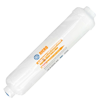 Вугільний постфільтр Aquafilter AICRO (різьба G1/4'') для систем зворотного осмосу - фото