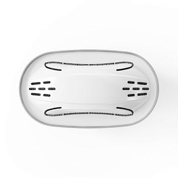 Фільтр-глечик Dafi Luna Unimax Білий 3,3/1,5л (глечик + 2 картриджа) - фото