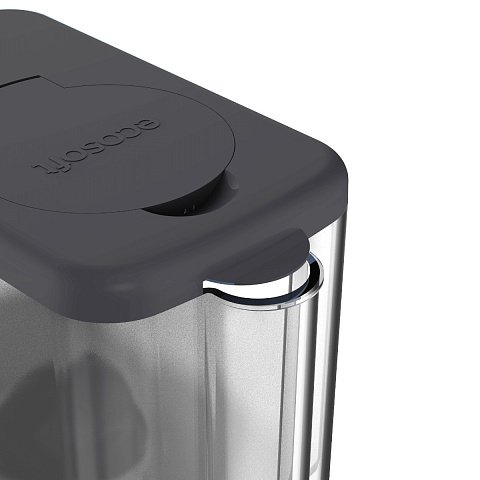 Фильтр-кувшин Ecosoft Slim серый 3,5/1,7л FMVSLIMBKECO - фото