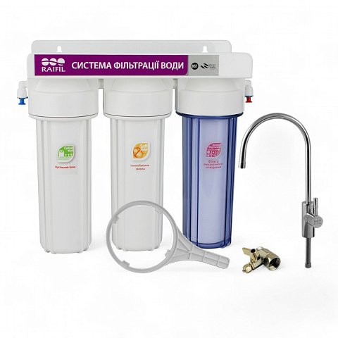 Проточний фільтр для жорсткої води Raifil TRIO-R PU905-S3-WF14-PR-EZ - фото