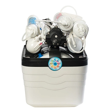 Система зворотного осмосу 5-ти ступенева FIl Tek LITE ONE P с помпой (металевий бак - 2,2g, кран - модерн, мембрана - 80 gpd) - фото