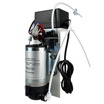 Помпа для зворотного осмосу WP-P6010 36V 1,35л/хв 40°C в сборі на кронштейні (для мембран 100-150GPD) - фото