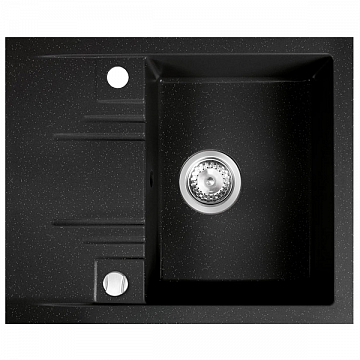 Кухонна мийка з граніту Ferro Mezzo II DRGM/48/58HA - фото