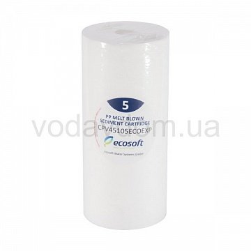 Картридж Ecosoft CPV45105 10ВВ механической очистки 5 мкм - фото