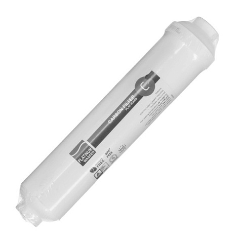 Угольный постфильтр Platinum Wasser PLAT-ICARB (трубка Ø6мм) - фото