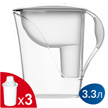 Фильтр-кувшин Luna Classic + 3 картриджа Aqualite - фото