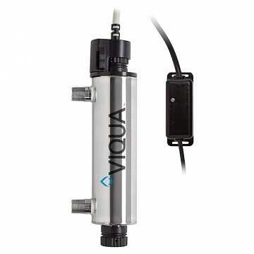 УФ установка для знезараження води VIQUA TAP VT1/2 13Вт G1/2'' 0.2-0.4 м3/час 40°C 8bar (ультрафіолетова лампа) - фото