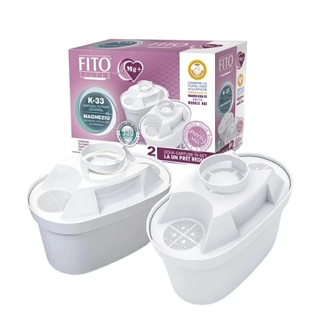 Картридж для фільтра глечика Maxtra FitoFilter К33 Mg+ з магнієм (упаковка 2шт) - фото