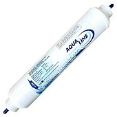 Угольный постфильтр Aqualine GAC-10x2L-QC (трубка Ø6мм) для систем обратного осмоса - фото