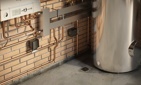 Кран шаровый с электроприводом AJAX WaterStop 1'' DN25 PN10 белый - фото