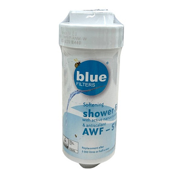 Фільтр для душа Bluefilters AWF-SWR-ANM G3/4'' (очищення води від хлору) - фото