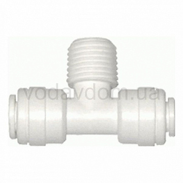 Тройник 4МВТ44 1/4'' Ø6мм (трубка-резьба-трубка) - фото