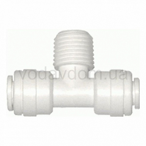 Тройник 4МВТ44 1/4'' Ø6мм (трубка-резьба-трубка) - фото