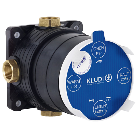 Набір змішувачів для ванної Kludi Pure&Style 7in1 406300575 - фото