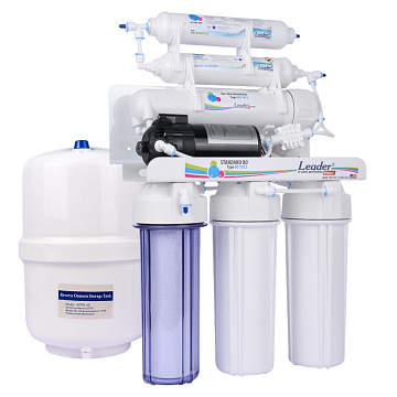 Фільтр зворотного осмосу Leader Standart RO-6 P МТ18 - фото