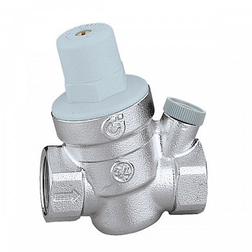 Редуктор зниження тиску Caleffi 533451 3/4'' DN20 16бар 40°C зі з'єднанням для манометра - фото