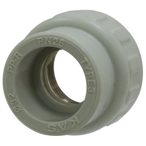 Муфта с внутренней резьбой KAS d32х1''ВР (9622007) - фото