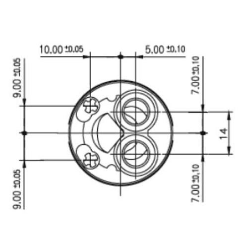 Одноважільний керамічний картридж Sedal E35-AZ-CD Long - фото