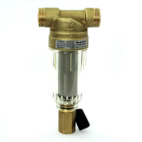 Промивний фільтр Resideo (Honeywell) FF06-11/4AA DN32 100мкм 40°C 16bar (очищення від механічних домішок) - фото