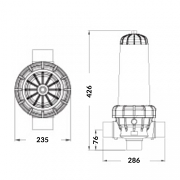Дисковый фильтр Glaclean 2'' G200D50NB130 - фото