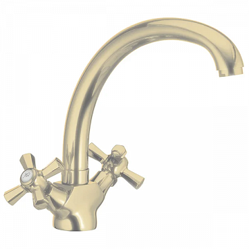 Змішувач для кухні Mixxus Premium Retro 273 (MI1653) бронза - фото