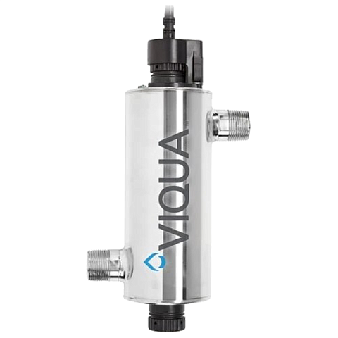 УФ установка для знезараження води VIQUA HOME VH150/2 32Вт G3/4'' 0,8-2,7м3/год 40°C 8bar (ультрафіолетова лампа) - фото