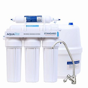 Фільтр зворотного осмосу Aqualite Standard 5-50 з мембраною 50GPD (AQS5-50) - фото