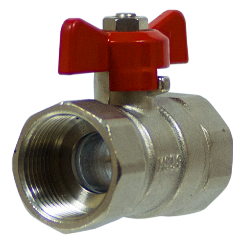 Кран кульовий IVR 3/4'' ВВ PN25 (арт.52) - фото