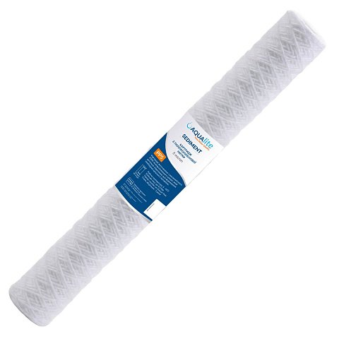 Картридж из полипропиленовой нити Aqualite PP5-L Ø60x510мм 5mcr 45°C (очистка от механических примесей) - фото