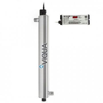 УФ установка для обеззараживания воды VIQUA VP600/2 Professional 70Вт G1'' 4,1-9,0м3/час 40°C 8bar (ультрафиолетовая лампа) - фото