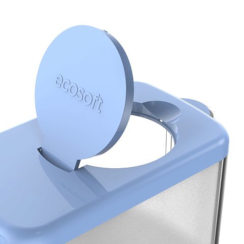 Фільтр-глечик Ecosoft Slim блакитний 3,5/1,7л FMVSLIMBECO - фото