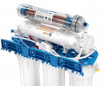 Фільтр зворотного осмосу Aquafilter RO7-75 (FRO5MA) RX75259516 з мембраною 75GPD мінералізатором Aimro та Aifir-2000 - фото