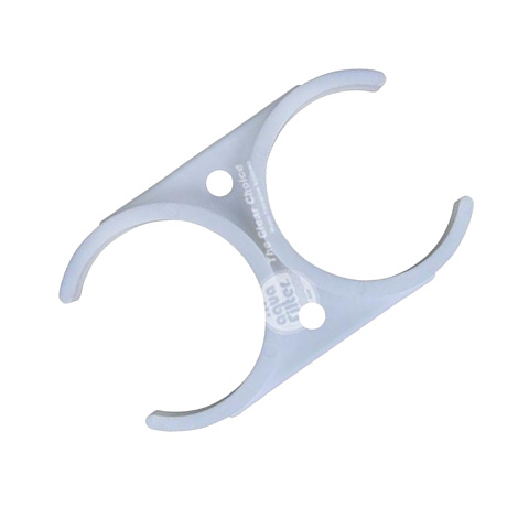 Двойной хомут DC3000W для соединения двух картриджей Ø2.5'' (корпусов мембран) - фото