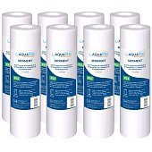 Картридж полипропиленовый Aqualite PS1 Ø60x252мм 1mcr 45°C (очистка от механических примесей) (упаковка 8шт) - фото