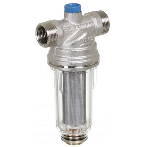 Промывной фильтр Tiemme 3135SM Ø1 1/4'' 100мкм 65°C 16bar (очистка от механических примесей) - фото