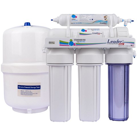 Фільтр зворотного осмосу Leaderfilter Standard RO-5 МТ18 - фото