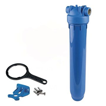 Магистральный фильтр Atlas FIltri DP MONO AB 3/4'' OT (латунь) 20'' 45°C 8 bar KIT RA1381402 - фото