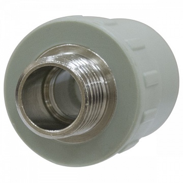 Муфта із зовнішнім різьбленням KAS d20х1/2''ЗР (9623001) - фото