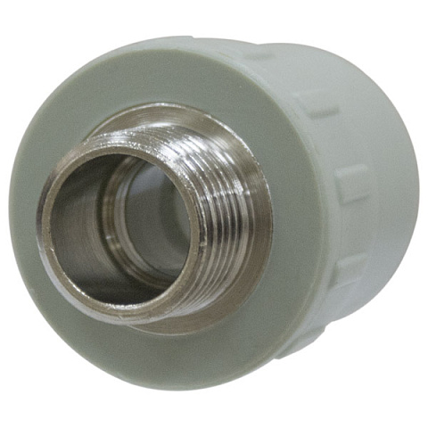 Муфта із зовнішнім різьбленням KAS d20х1/2''ЗР (9623001) - фото