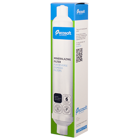 Мінералізатор Ecosoft PD2010ECOPKG (трубка Ø6мм) для систем зворотного осмосу - фото