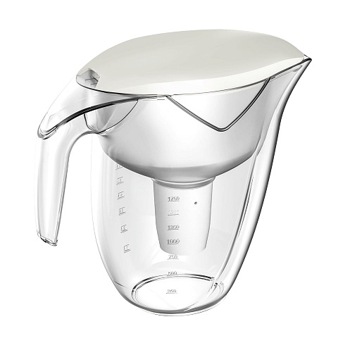 Фильтр-кувшин Ecosoft Nemo (перламутр) 3.0/1.8л FMVNEMOWECO + 3 картриджа - фото