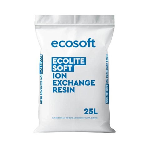 Ecosoft Ecolite Soft сильнокислотна іонообмінна смола 25 л - фото
