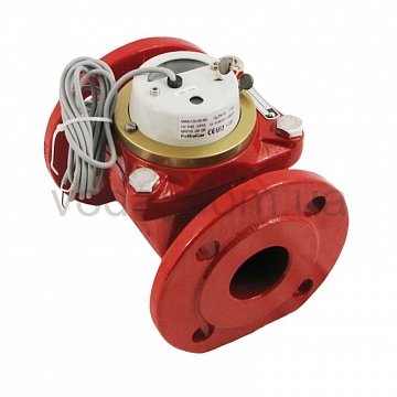 Імпульсний лічильник горячої води Apator MWN130-50-NK ГВ 2'' - фото