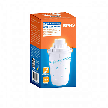 Картридж для фільтра глечика Бриз В100 (для фільтрів Аквафор В5, В6, В8, A5) - фото