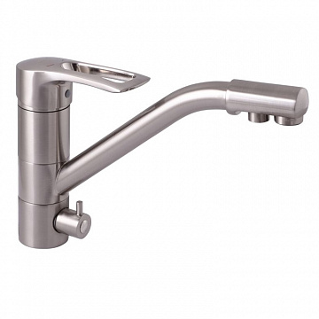 Змішувач для кухні Haiba HANSBERG 021 з виходом для питної води (хром) (HB3914) - фото