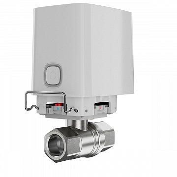 Кран кульовий з електроприводом AJAX WaterStop 1'' DN25 PN10 білий - фото