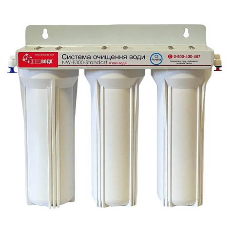 Проточний фільтр питної води НОВА ВОДА NW-F310 Стандарт - фото