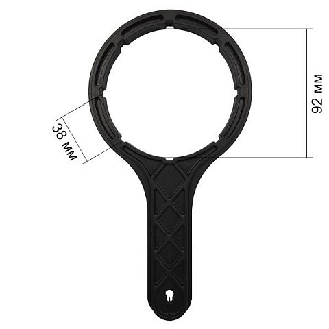 Пластиковий ключ для колби фільтру Atlas Filtri SPANNER X (DP) RB7403010 - фото