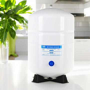 Бак для обратного осмоса RO-122 (12/9л) G1/4'', сталь - фото